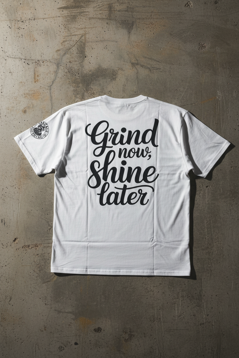 Back Print - White Shirt